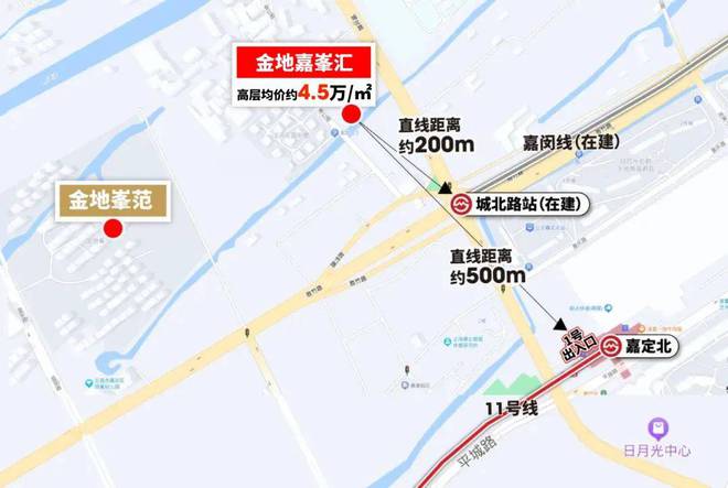 『』金地嘉峯汇售楼处发布11号线直达真如徐汇前滩等城心CBD(图3)
