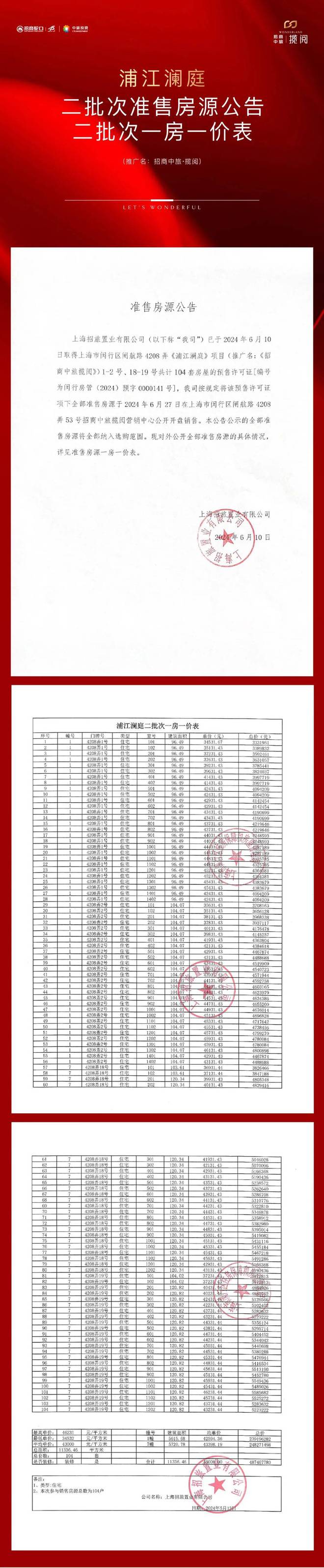 米乐M6网页版：『2024』招商中旅揽阅售楼处发布：400万级上车闵行滨江红盘！(图21)