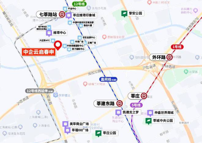 中企云启春申-中企云启春申(上海)2024网站-户型价格容积率(图2)