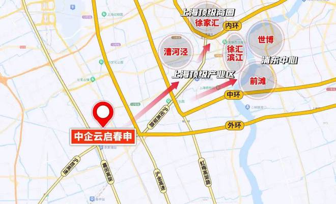 中企云启春申-中企云启春申(上海)2024网站-户型价格容积率(图4)