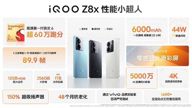 iQOOZ8系列发布：百万跑分+超长续航性能小超人名不虚传(图15)