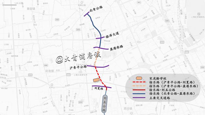 青浦赵巷将加快宋庆龄学校周边交通路网建设(图3)