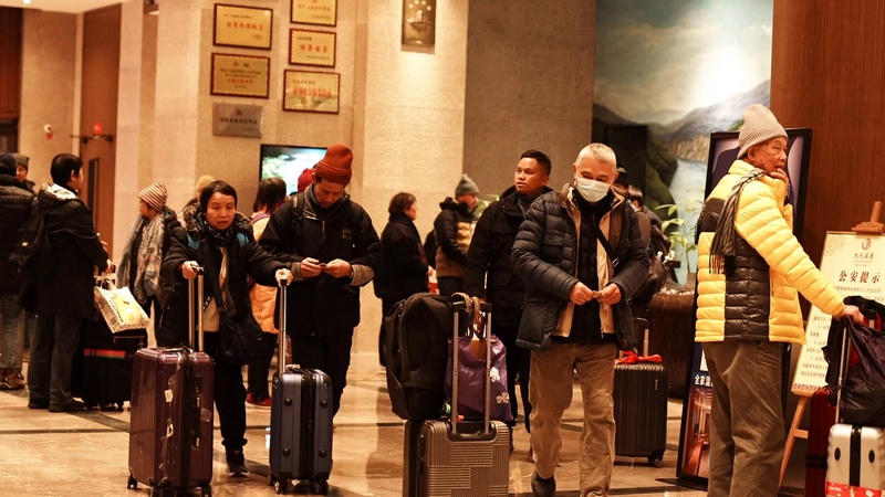 思南：温泉加热“冬游经济”(图1)