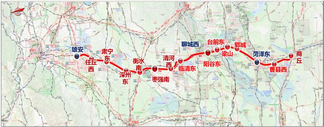 米乐M6平台：2026年通车！雄商高铁曹县西站主体结构已封顶！(图6)