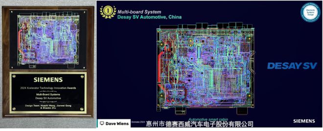 聚龄高科技电子WMS用户德赛西威获2024年全球PCB创新设计大奖(图1)