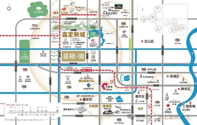 米乐M6网页版：嘉定嘉隆骏——嘉定新城芯的全能生活体占位新城核芯(图1)