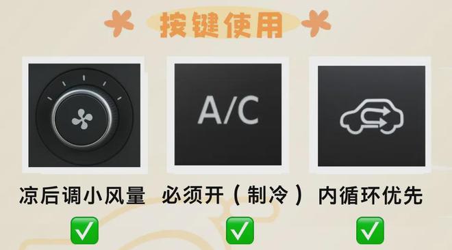 米乐M6：@网约车司机别再因为省电不开空调了这样开凉快又省电(图3)