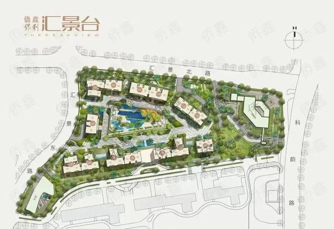 ⚡‍热线侨鑫保利汇景台售楼处发布✪楼市新宠@营销中心(图3)