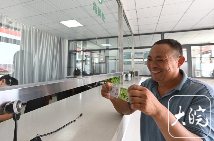 安徽阜南：粮食收储更智能小麦入仓“不落地”（组图）(图1)