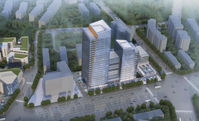 市中区这一项目终于封顶济南东部111米新项目有进展(图1)