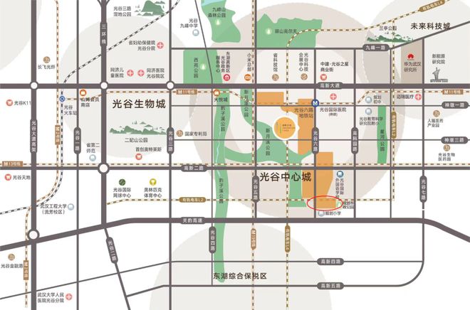 米乐M6平台：为业主打造一个“超级打卡地”！光谷又解锁新生活地图！(图14)