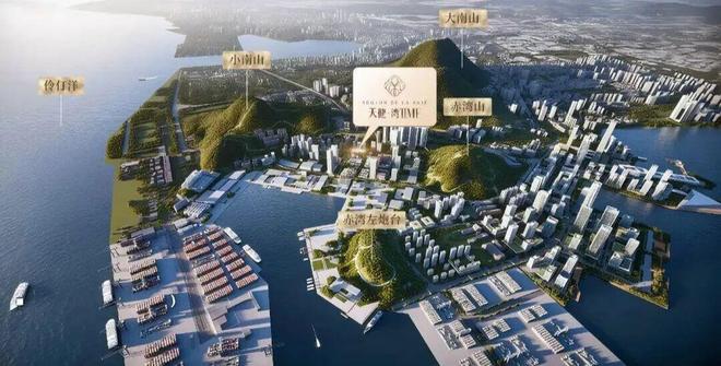 新规住宅｜天健湾时代府100%得房率+容积率28+独占海景最前排(图3)