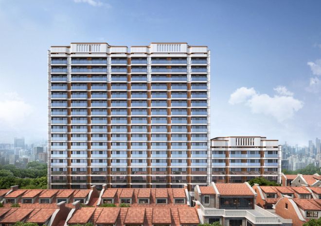 米乐M6：老静安内环新盘！90-525㎡高层别墅总价约1059万起！(图8)