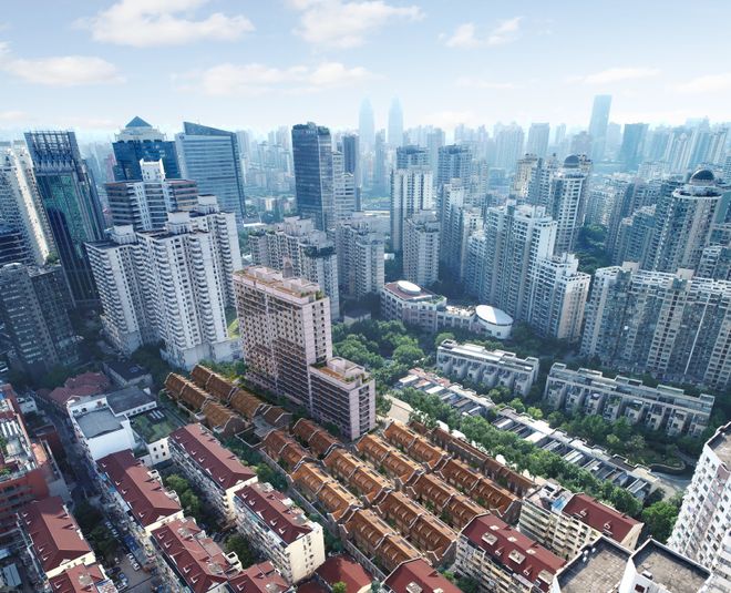 米乐M6：老静安内环新盘！90-525㎡高层别墅总价约1059万起！(图15)