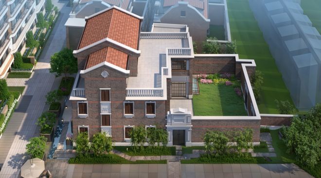 米乐M6：老静安内环新盘！90-525㎡高层别墅总价约1059万起！(图16)