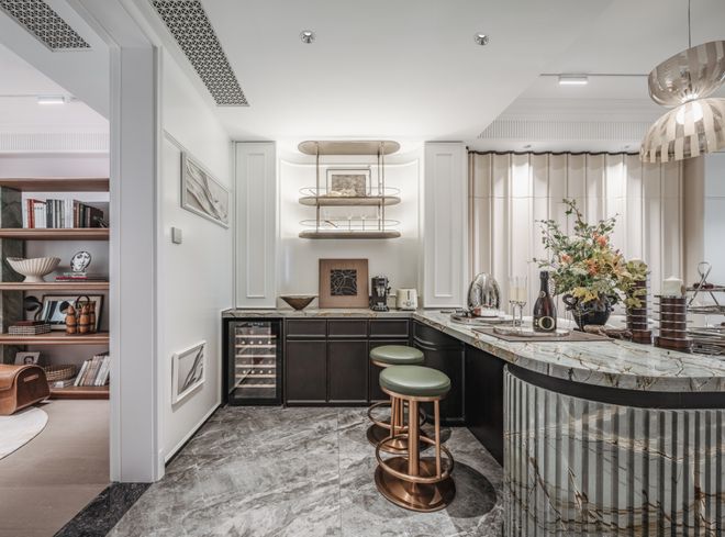 米乐M6：老静安内环新盘！90-525㎡高层别墅总价约1059万起！(图19)