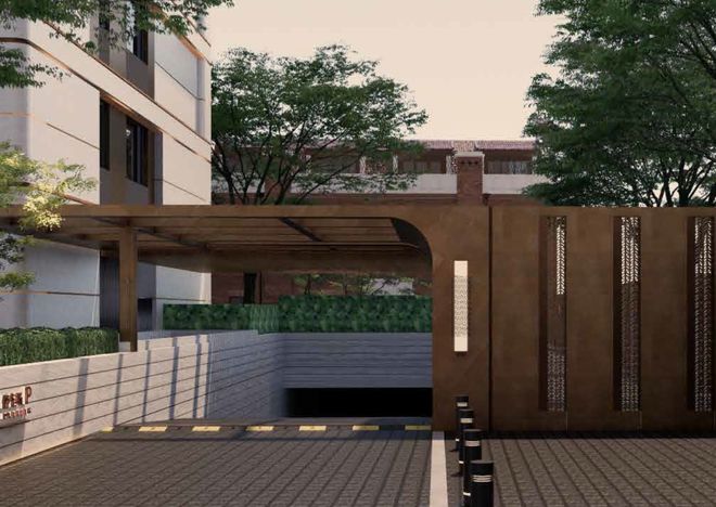 米乐M6：老静安内环新盘！90-525㎡高层别墅总价约1059万起！(图18)