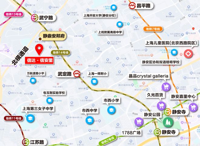 米乐M6：老静安内环新盘！90-525㎡高层别墅总价约1059万起！(图40)