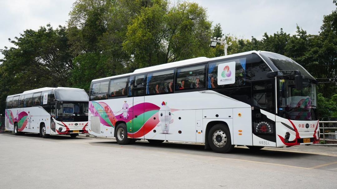 搭载新同创汽车空调海格客车护航第十五届全运会！(图2)