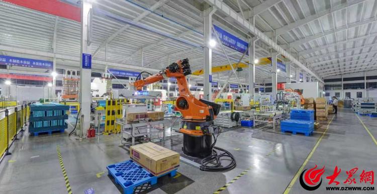 米乐M6：产业链上的山东好品牌丨成立两年海创集团何以成为引领空调行业迈向高端的“灯塔工厂”_大众网(图3)